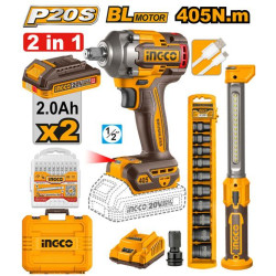 2 Pcs Cordless combo kit